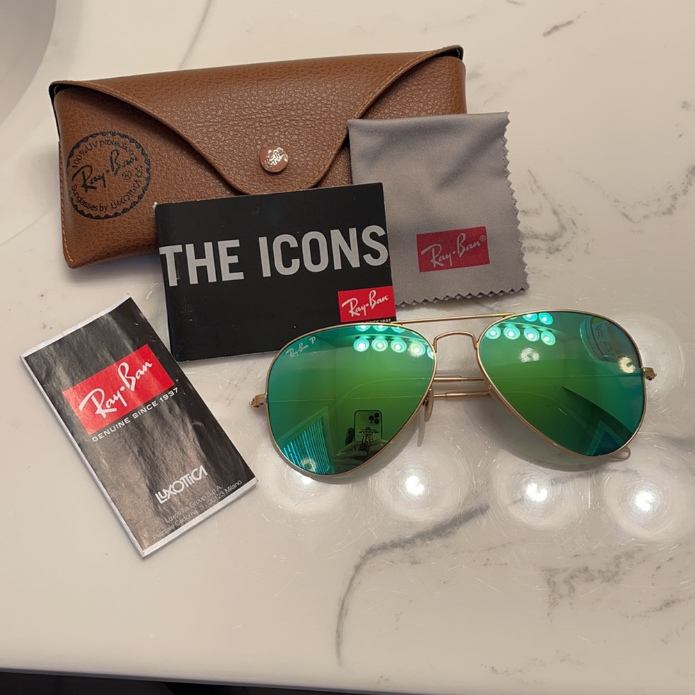 ❗️POLARIZED❗️Ray-Ban Aviator Sunglasses